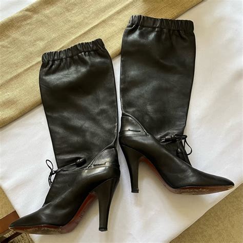 ysl slouch boots|YSL boots.